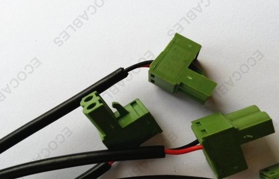 Cáp công nghiệp đầu cuối 300V UL2464 22AWG x 2C Cáp làm giảm căng thẳng