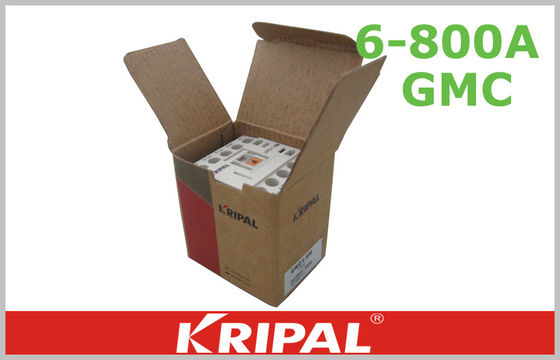 Bộ chuyển đổi bảo vệ động cơ liên lạc mini AC / DC GMC Tiêu thụ điện năng thấp 6A, 9A, 12A, 16A