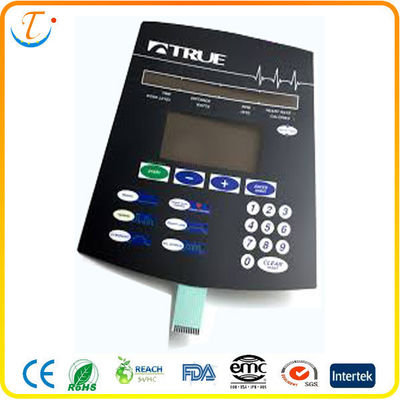 PET SIEMENS Custom Membrane Keypad LED Light 3M468 Adhesive 100MΩ