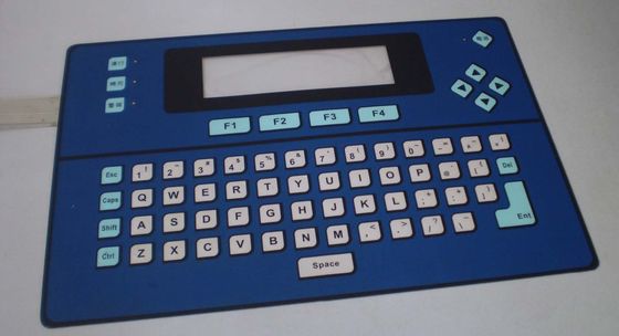 Thin Film PCB Membrane Keypad Switch Waterproof Key-embossing