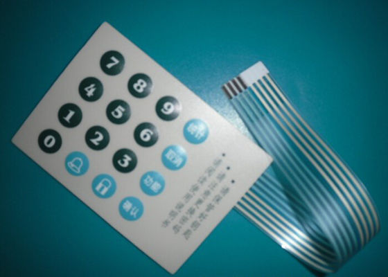Panneau de contact à membrane de carte PCB de dôme en métal d'OEM des cartes flexibles