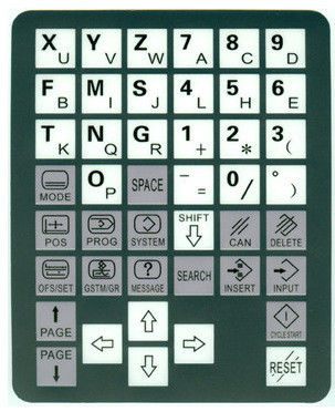 La couche mince de clavier numérique flexible léger de contact à membrane avec l'adhésif 3M467/3M468