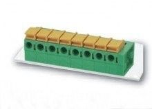 5.0m m, 5.08m m, 7.62m m PA66, UL94V-0 que contiene el conector del bloque de terminales de la primavera de 450V 25A