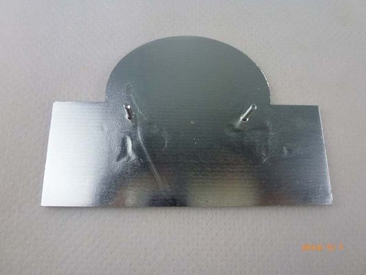 Plaques d'identification gravées par aluminium CD de rayure pour des meubles, labels faits sur commande de logo en métal