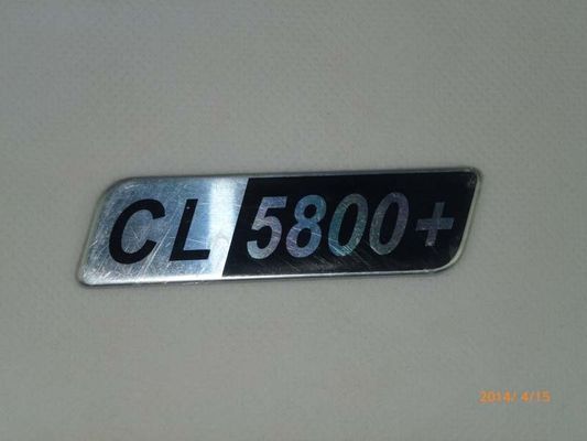 Plaques d'identification gravées par classique en métal pour des murs, petits badges nominatifs en métal