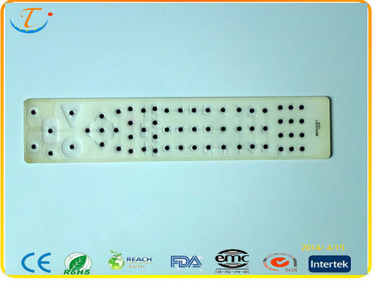 Remote Control Dustproof Membrane Graphic Overlays For Access Control Systems , ISO9001