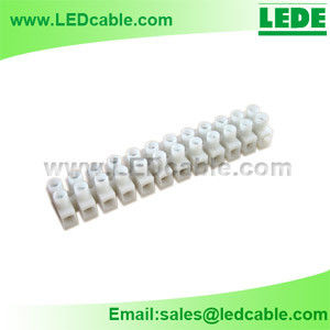 Iluminación del LED que empalma el conector del bloque de terminales